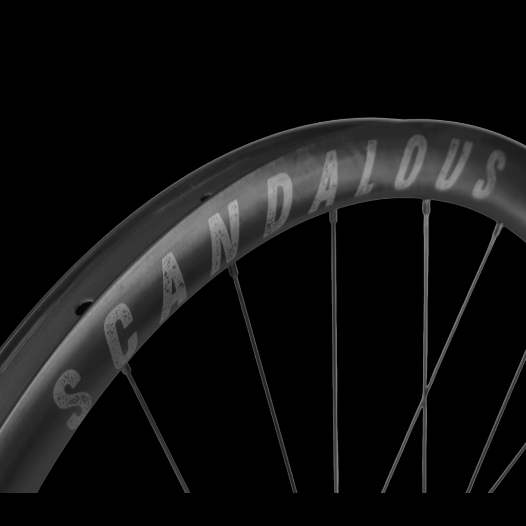 Scadalous G-Force 40mm Gravel wheelset full cermaic