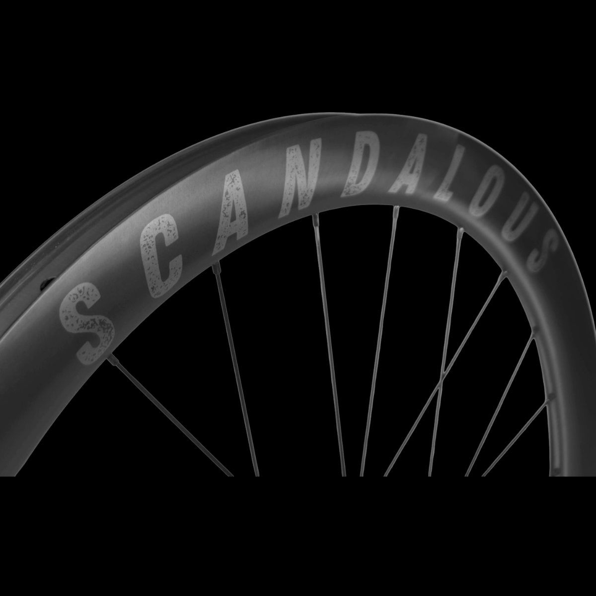 Scadalous G-Force 50mm Gravel wheelset full cermaic